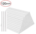 T TOVIA 7mm*100mm translucent hot melt glue stick EVA material suitable for DIY, gluing photo albums/wood, etc. 60PCS/120PCS