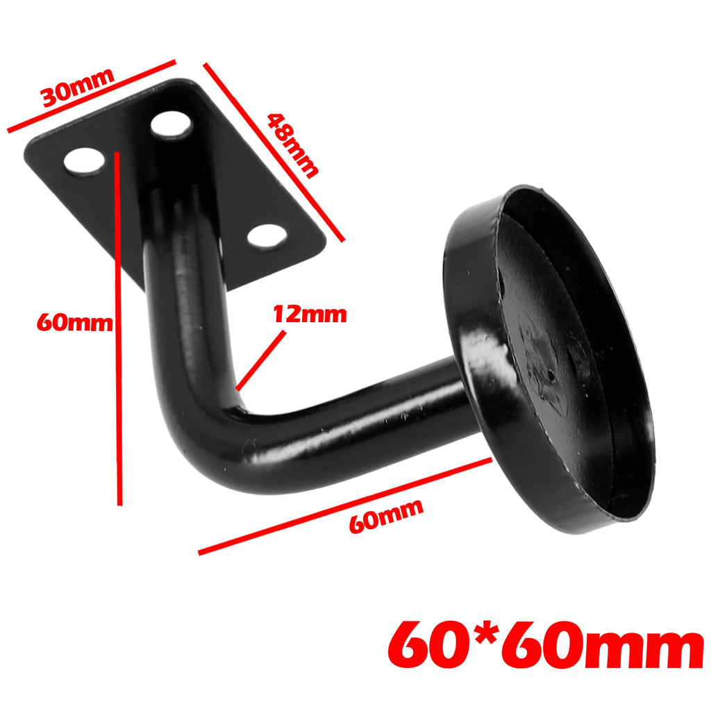 Stair Handrail Bracket Bannister Wall Support Hand Rail Balustrade Strong Stainless Steel Stair Railing Guardrail Accessories