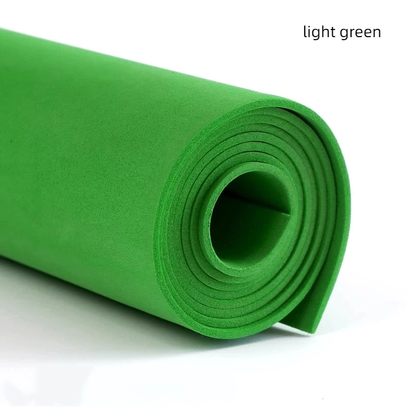 Colorful EVA Foam Board Buffering Shock Absorption Foam Sheet Handmade DIY Cosplay EVA Rubber Sound-absorbing Foam 38 Degrees