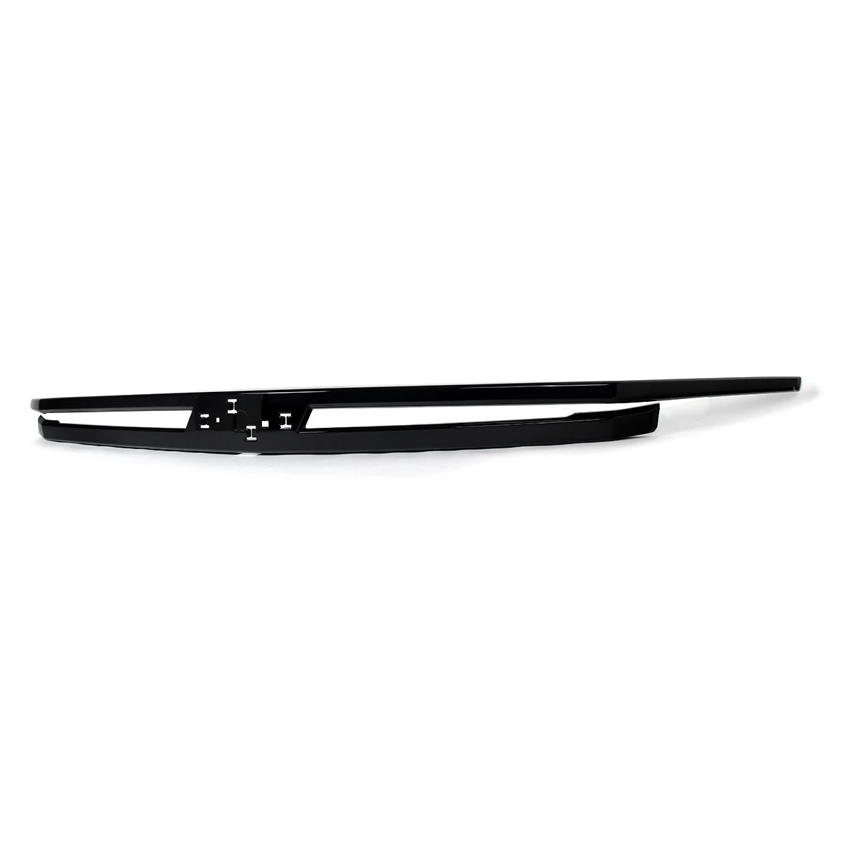 Front Upper Grille Molding Trim Fit For Chevrolet Tahoe/Suburban 2021-2024 Front Bumper Grille Surround Body Kit Glossy Black