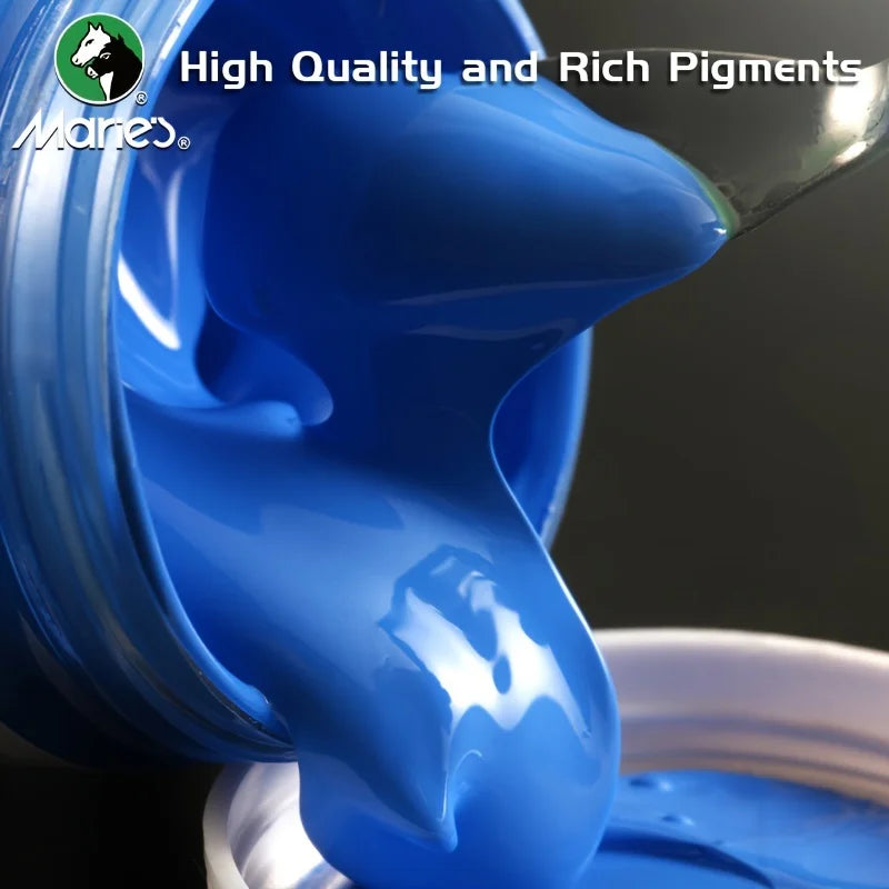 Marie's Art Acrylic Paint,3.38oz/100ml,Rich Pigmented,Painting for Adults for Canvas,Wood,Stone,Fabric,Ceramic,Craft for Adult