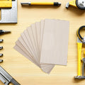10Pcs 170x300x3mm Flat Plywood Sheets for Crafts Unfinished Blank Wood Boards Painting Carving DIY Projects Craft Wood Pieces