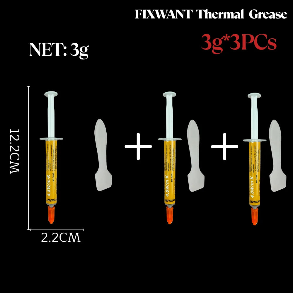 4.8w/m·k Thermal Grease Paste Heat Dissipating Silicone for CPU/GPU/LED Computer Heat Sink Thermal Conductive Adhesive