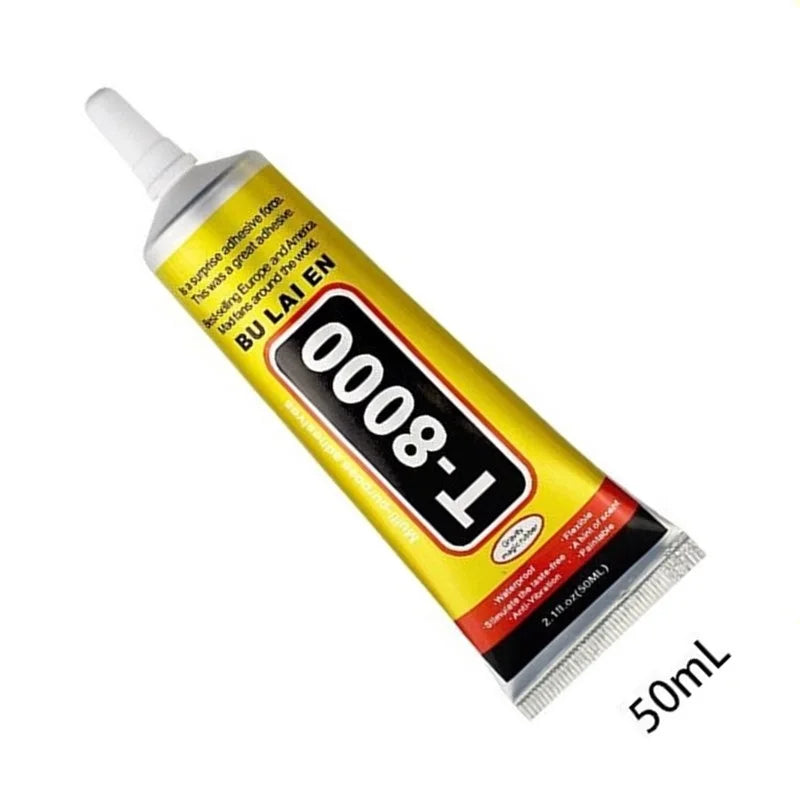 E6000 50ml Multipurpose Adhesive Make Crystal Jewelry Crafts Repair Phone Glass Screen Nail Gel Office Home Supply Bonding Tool