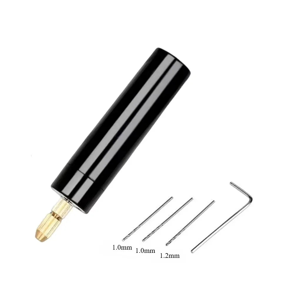 Micro-Electric Hand Drill Set For Resin,Electric Mini Drill For Jewelry Making Electrical Pin Vise Kit