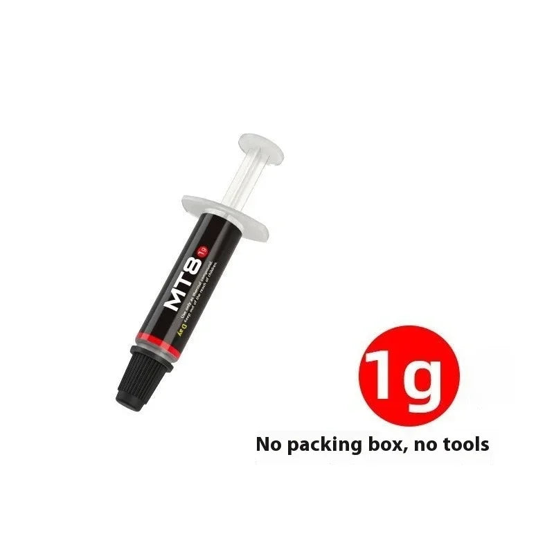 Thermal Paste MT8 MT7 4/2/1g 12.8w/m.k for CPU GPU Printer Cooling Heat-sink Cooler Silicone Grease Ice Lamps Thermal Adhesive