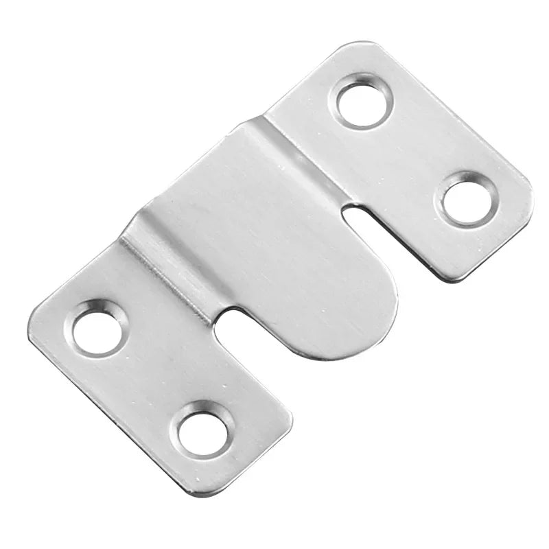 Folding Table Wall Shelves Floating Wall Shelves Stainless Steel Hanging Buckle Flush Mount Hanger Furniture Interlock Bracket