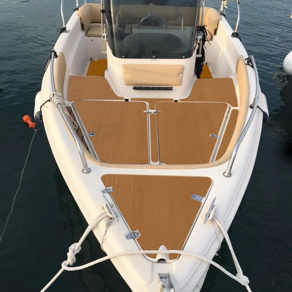 94.5"x 35.4" EVA Anti-slip Mat Foam Boat Decking Sheet Anti-Slip Self-Adhesive Deck Boat Flooring Mat Cuttable