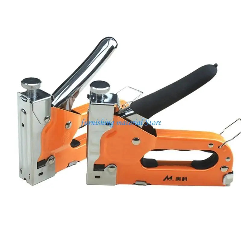 Y5GD Guns DIY Furniture Construction Stapler Upholstery Staple Guns With Staple