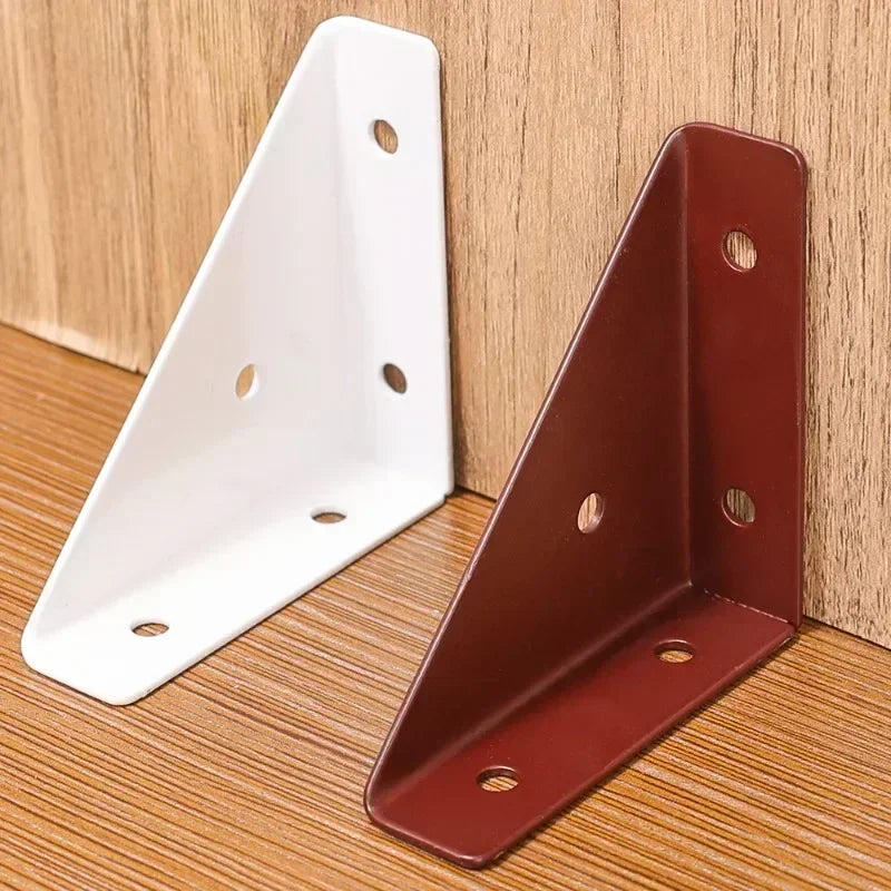 1/5Pcs Right Angle Bracket Stainless Steel Supporting L Shaped Support Holder for Furniture Joint Shelves Furniture Hardware