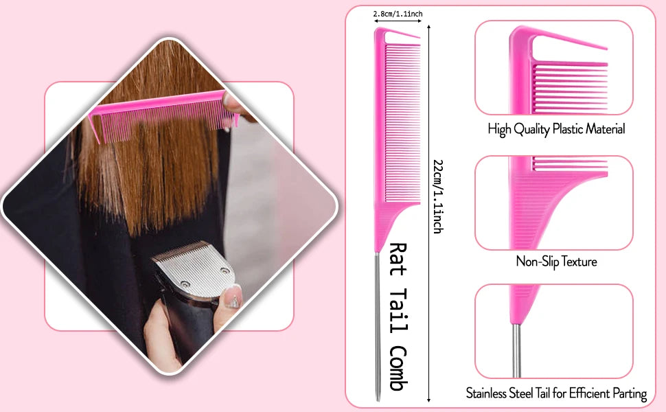 Hair Brush Slick Back Hair Brush Hair Styling Comb Edge Control Gel Edge Control Brush Hair Wax Styling Gel for Edge Control