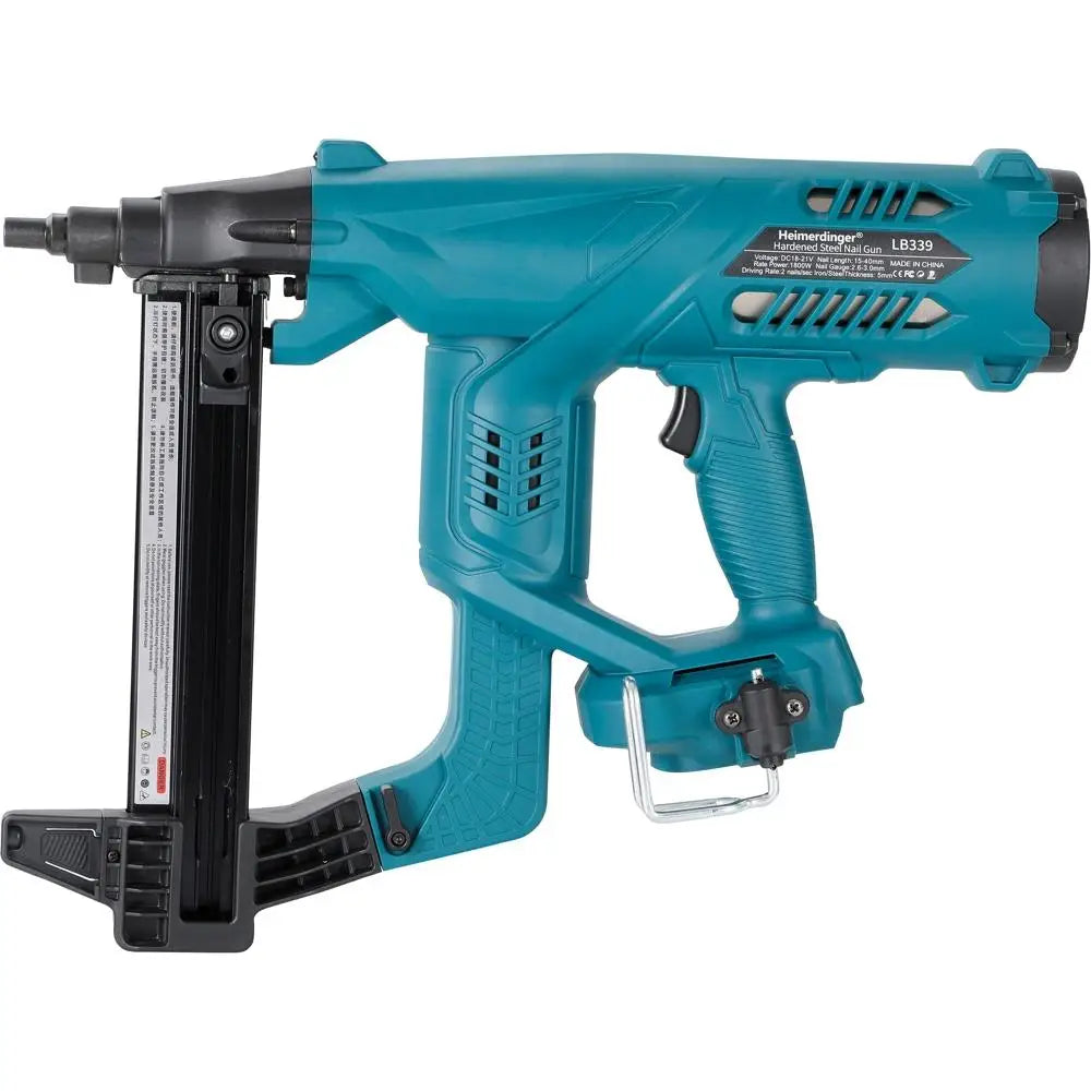 Heimerdinger Brushless Cordless framing concrete nail gun, electric staple gun power tools, No battery