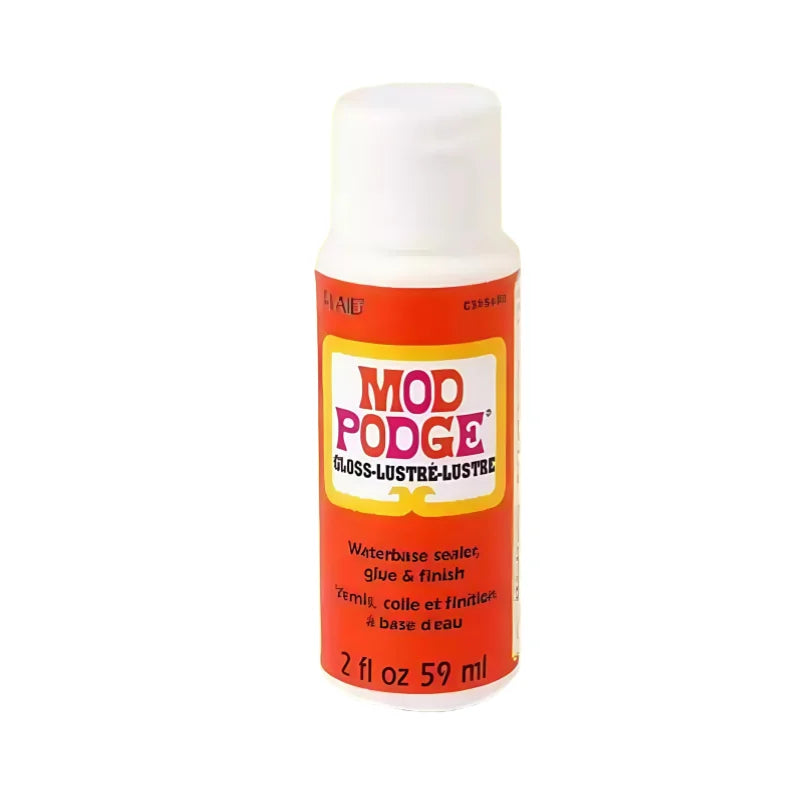 Original Mod Podge Gloss Sealer Glue and Finish Quick Dry Easy Clean Non-Toxic Craft Glue for Wood Paper Fabric 2oz/4oz/8oz