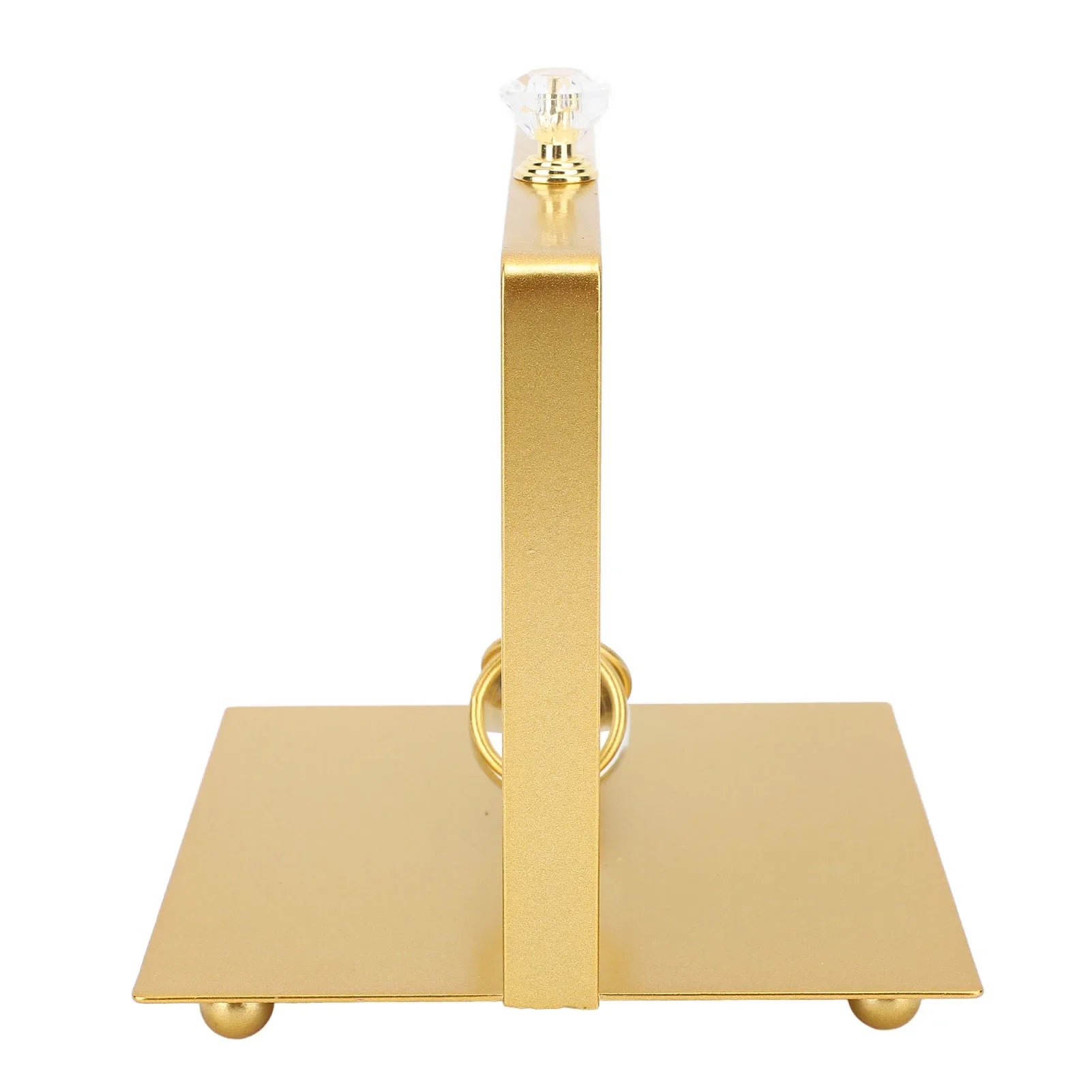 Flat Napkin Holder Metal Napkin Holder  Handle Modern Elegant  Paper Napkin Dispenser for Restaurant Hotel Home Office