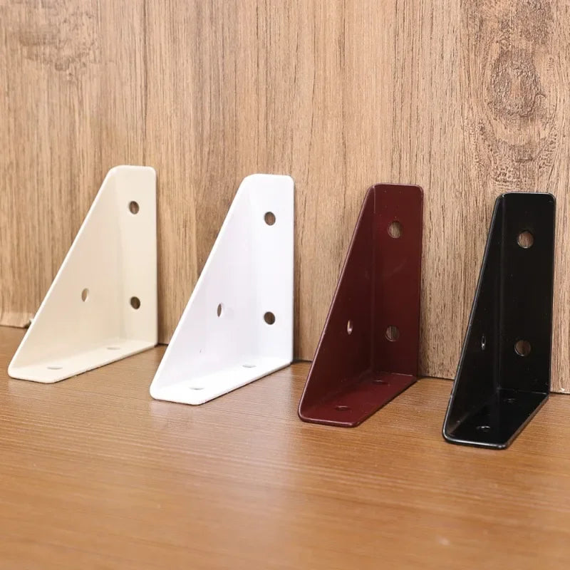 1/5Pcs Right Angle Bracket Stainless Steel Supporting L Shaped Support Holder for Furniture Joint Shelves Furniture Hardware