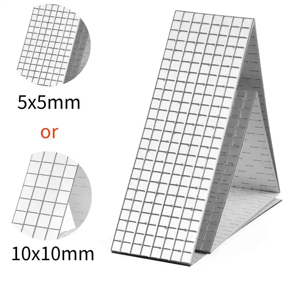 4x60cm Self-Adhesive Real Glass Craft Stickers Reflective Glass Tape Mirror Mosaic Tiles For Making DIY Hand Crafts Home Decor