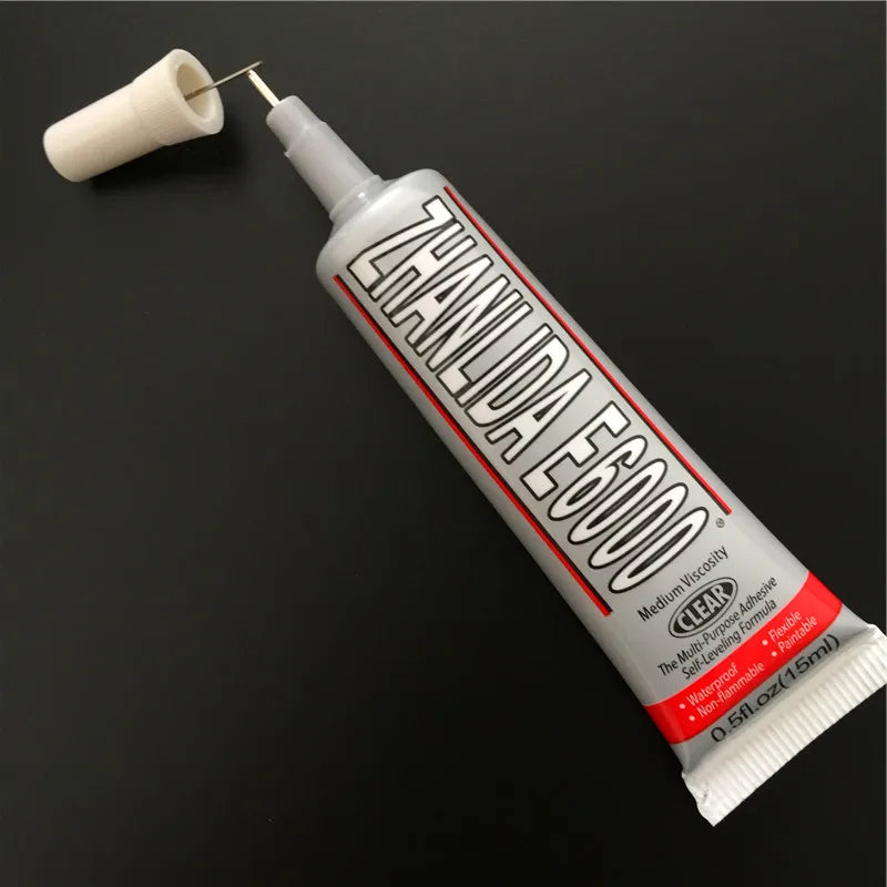 15/25/50ml E6000 Multipurpose Adhesive Crystal Jewelry DIY Super Liquid Glue Phone Screen Glass Repair Tool Women Nail Gel