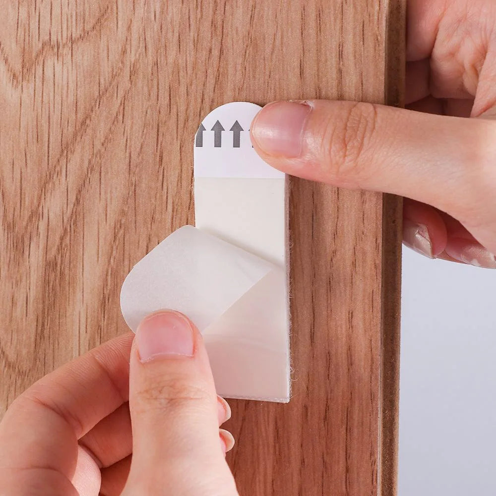 Double Sided Tape Sticker Wall 10/20PCS Sets Damage Free Picture&Frame Hanging Strips Waterproof Self Adhesive Hooks Accessories