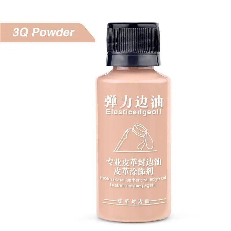 30ml Matte Elastic Edge Sealing Oil Leather Dye Diy Leather Edge Paint Leather Goods Renovation Trimming Edge Sealing Pigment