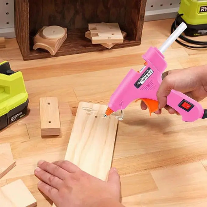 Silicone Gun Hot Melt Glue Gun With 7mm Hot Glue Gun Sticks Perfect For DIY Arts School Crafts Quick Home Repairs Repair Tool