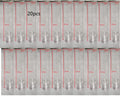 20pcs transparent candle holder, hurricane glass candle holder, used for decorating the center of the dining table, wedd