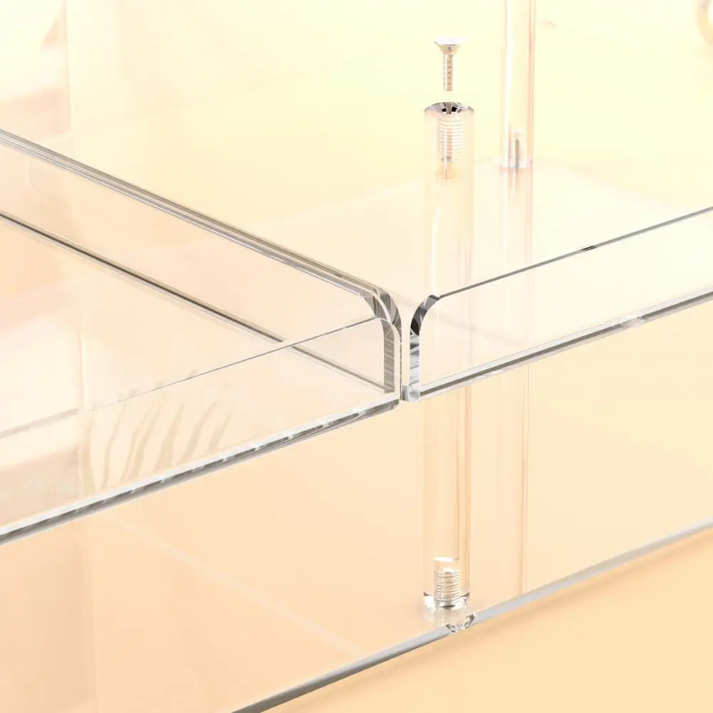 Cupcake Display Stand Elegant 3 Tier Acrylic Serving Tray for Buffet Dessert Cupcake Display at Weddings Baby Showers for Party