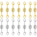 Magnetic Necklace Clasp and Closures with Double Lobster Clasp, Necklace Extenders for Women Jewelry Magnetic Clasps for Necklac