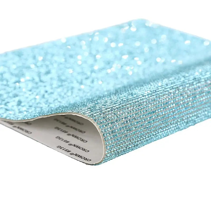 12x20cm Self Adhesive Rhinestone Sticker Tape DIY Decoration Diamond Sticker For Arts Crafts DIY Car Phone Clothes Decoration