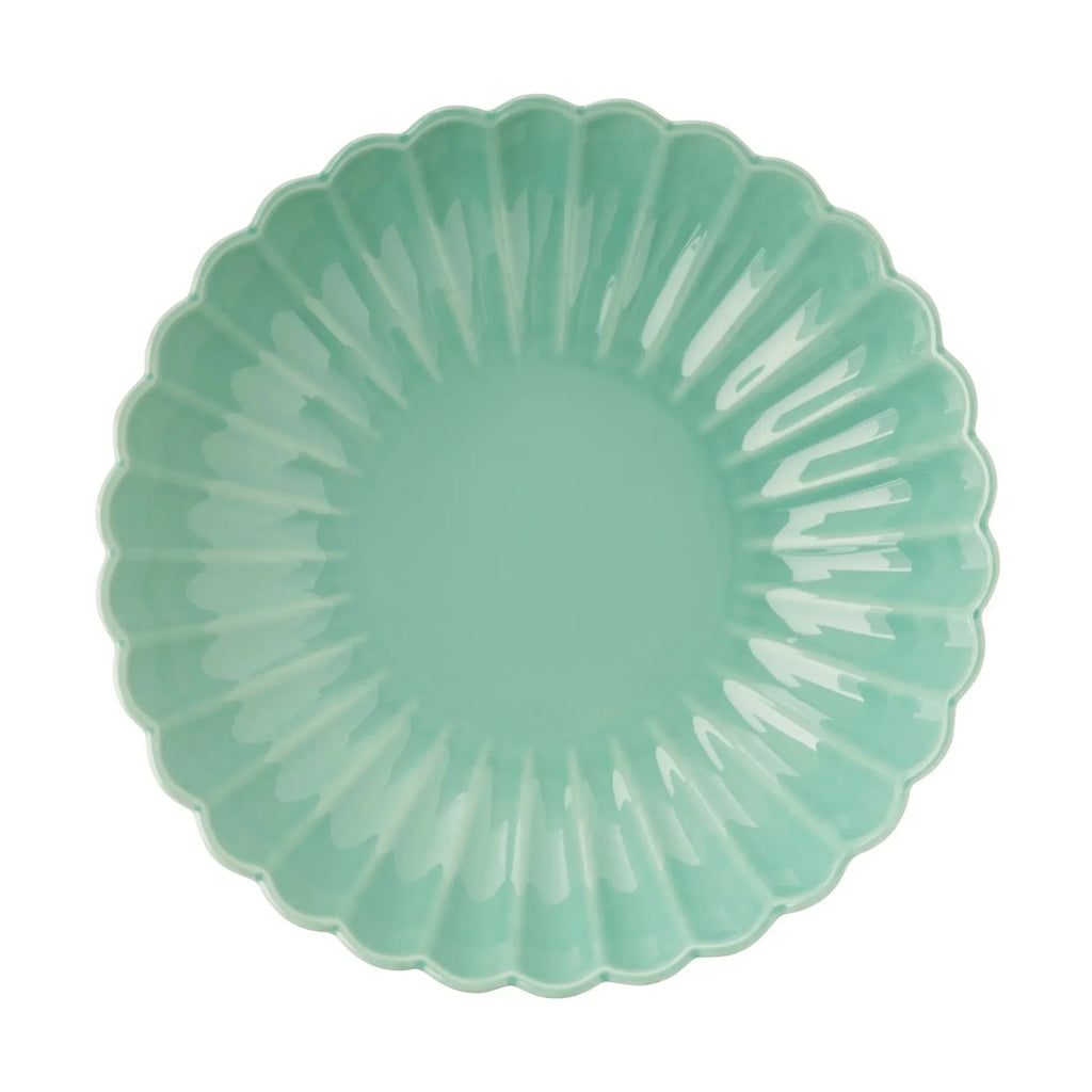 Vintage Green Serving Bowl - Microwave Safe Pasta & Mashed Potatoes Bowl | Colette Collection