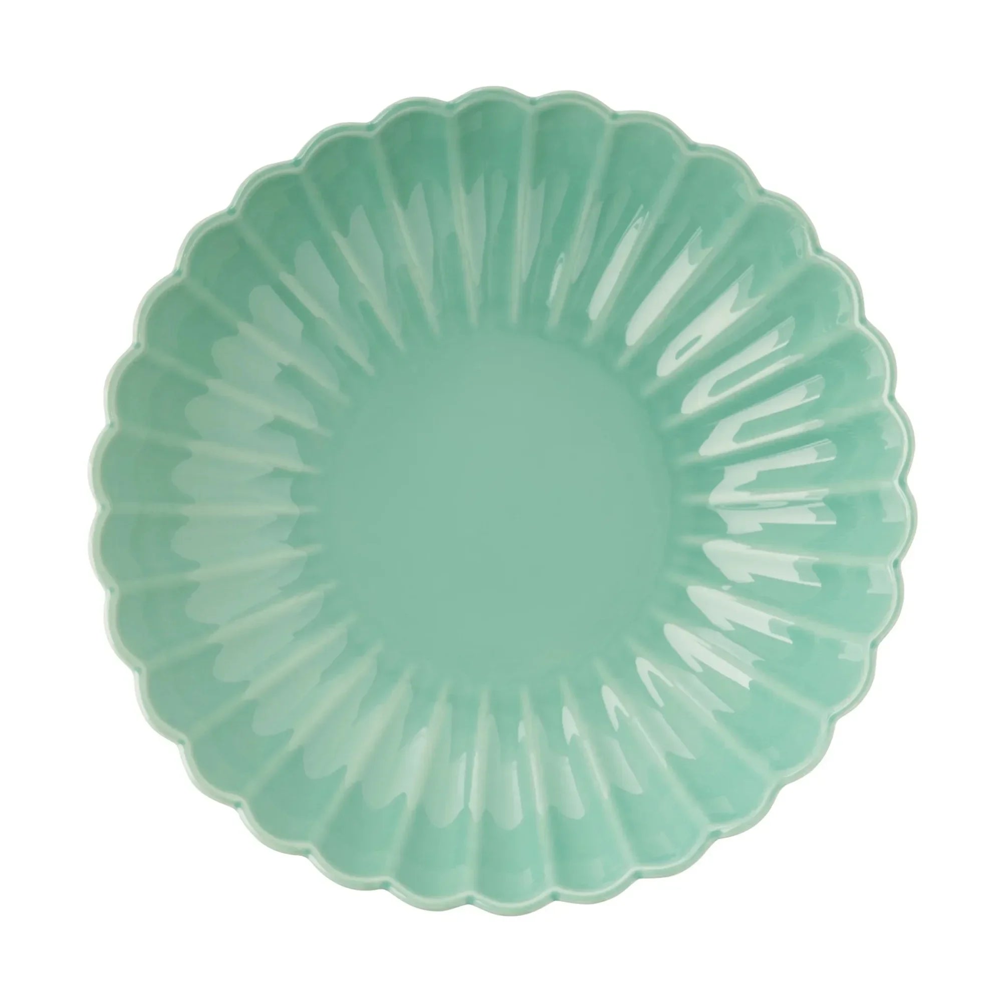 Vintage Green Serving Bowl - Microwave Safe Pasta & Mashed Potatoes Bowl | Colette Collection