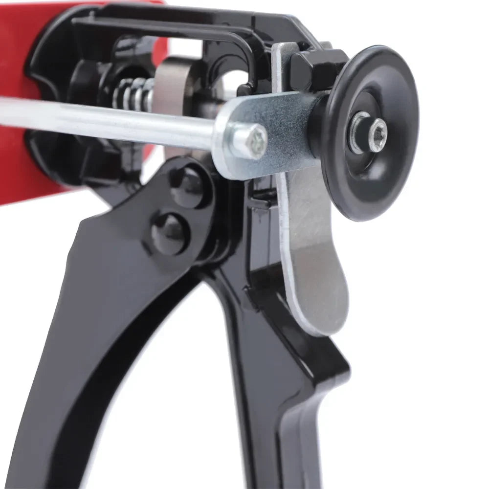 Bymaocar Caulking Manual Glue Gun For Panel Bond Gun Epoxy Gun 400mL(1:1 Mix Ratio)Dual Component Applicator W/ Thicker Push Rod