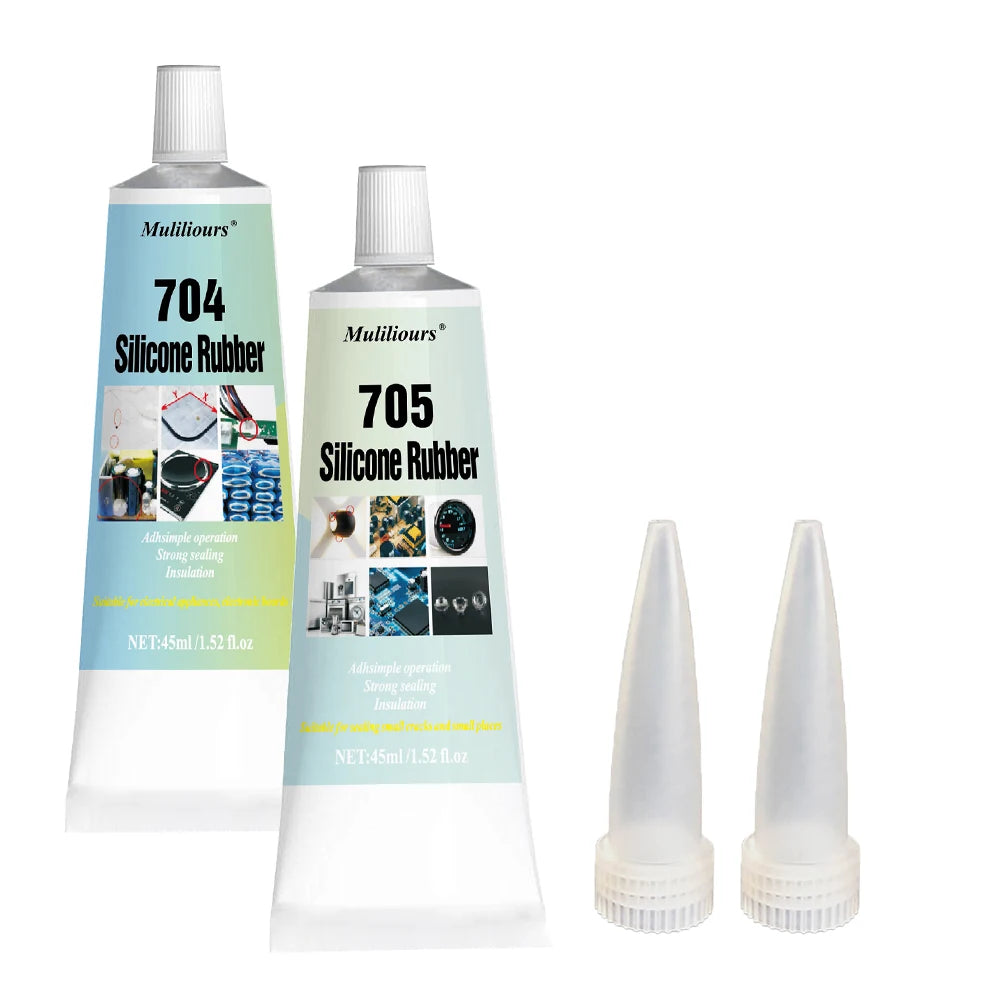 Silicone Industrial Adhesive 704/705/706 Electronic Sealant Components Lithium LED Insulation Waterproof Sealing Silicone Rubber