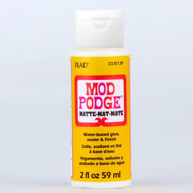 Mod Podge Matte Gloss Fluid Glue for Painting Board Transfer Dried Flowers Collage Wood Work Sealant for Art Projects Adhesive