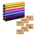 6000 Colorful Staples for Manual Staplers, 6 Colors 1000 Each, Office School Supplies Refill