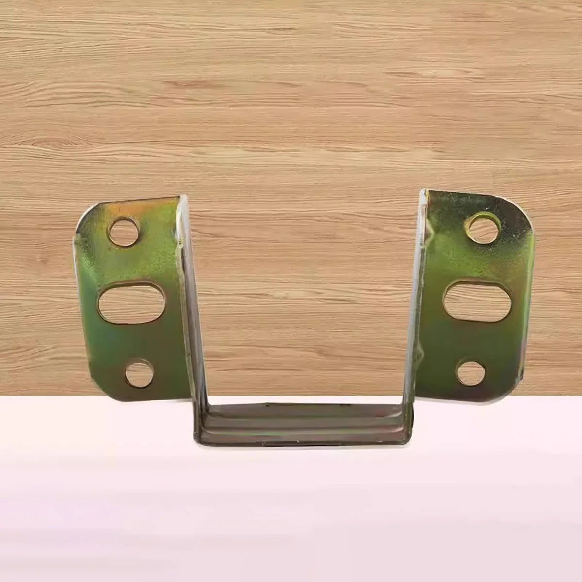 U-shaped Thickened Bed Hinge Hook Angle Code/bed Beam Bracket Metal Bracket Wooden Fixing Hardware Accessories