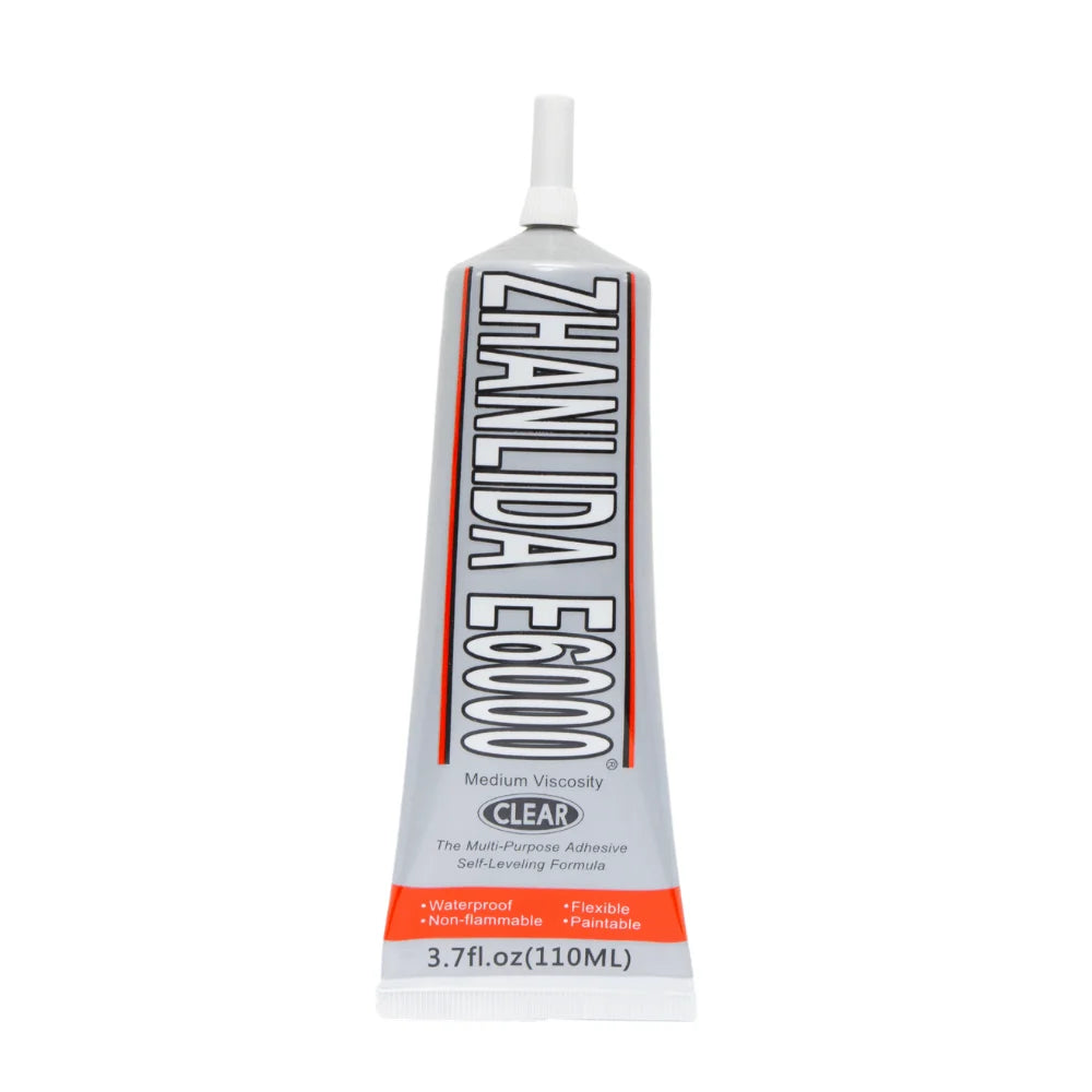 15/25/50/110mL Zhanlida e6000 Transparent Glue Epoxy Adhesive Hotfix for Crystal Rhinestone Glass Jewelry Polymer Clay Toy Wood