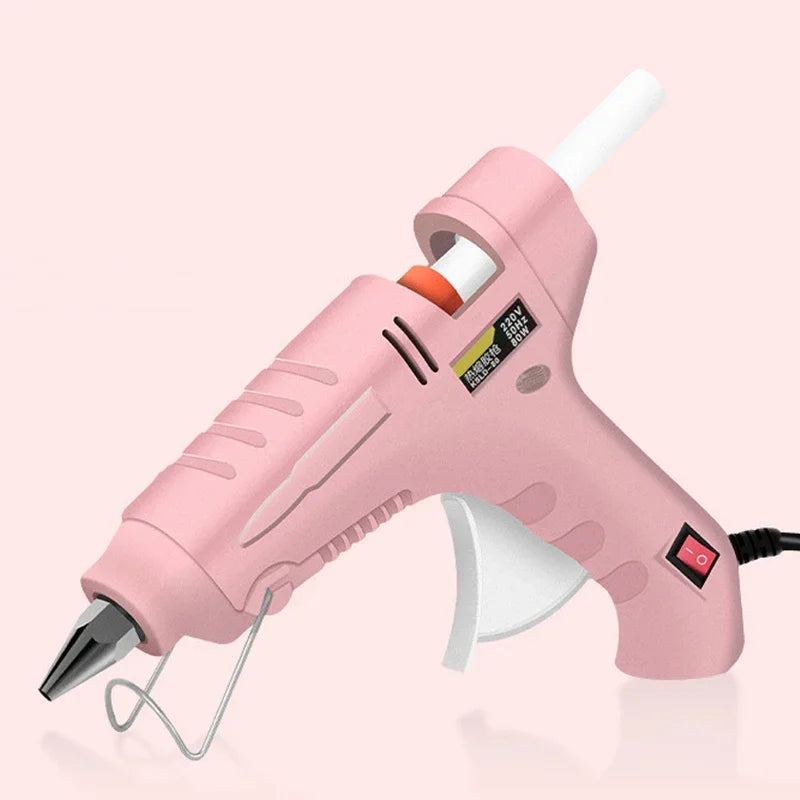 YLONGDAO 50/70W Hot Melt Glue Gun with 7mm Glue Sticks Mini Industrial Guns Heat Temperature Thermo Electric Repair Tool