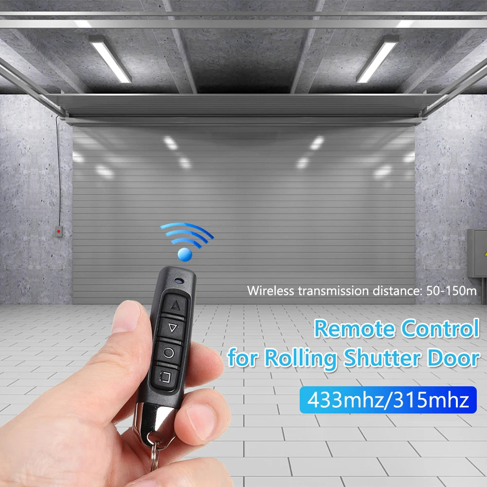 1/2Pcs Remote Control Duplicator 315/433MHZ Cloning Code Car Key Remote Control Garage Gate Door Opener Auto Copy Remote Control