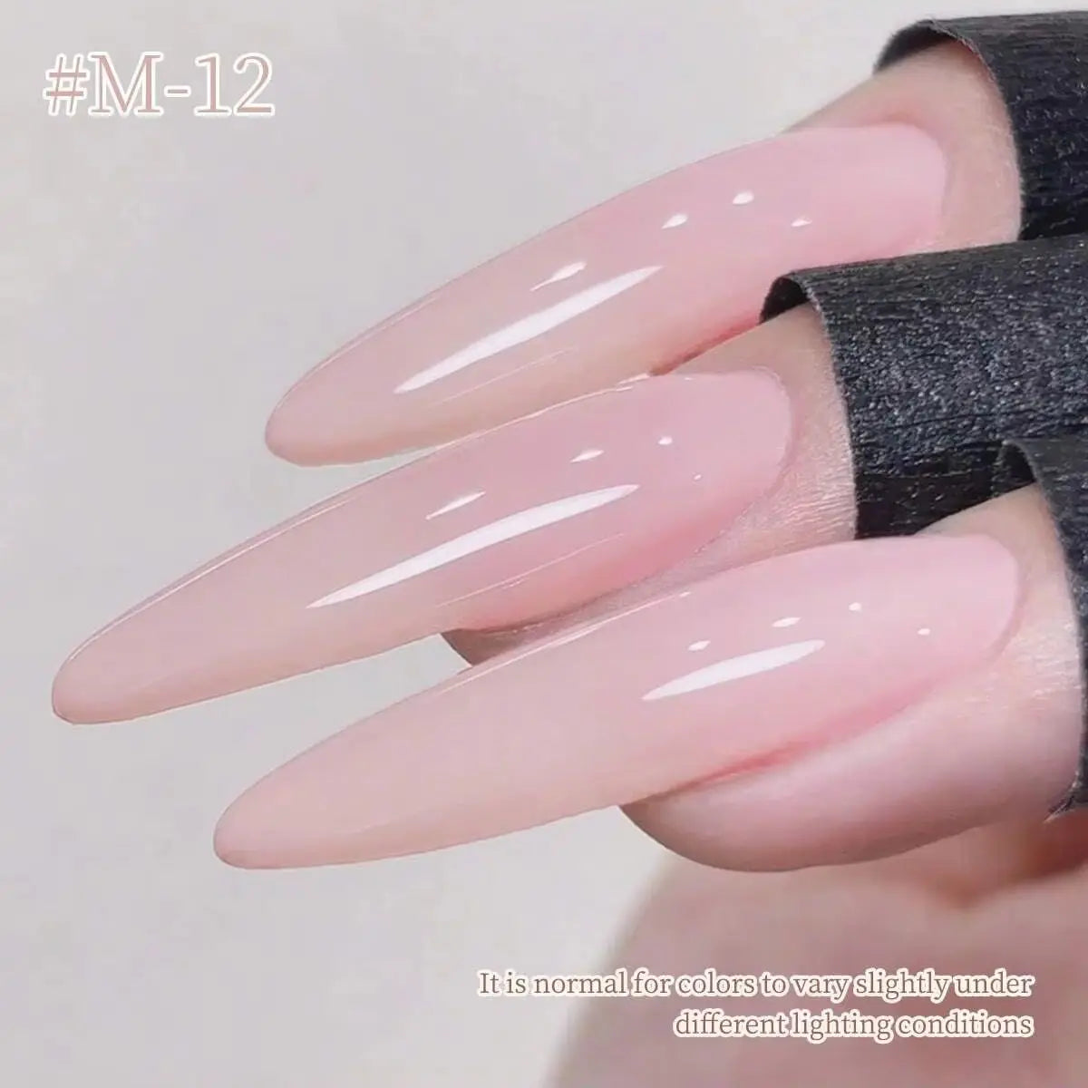 XEIJAYI 6pcs Nude Sheer Gel Nail Polish Translucent Colors for Natural Ombre Nails. Soak Off UV LED Gel, Long Lasting High Gloss