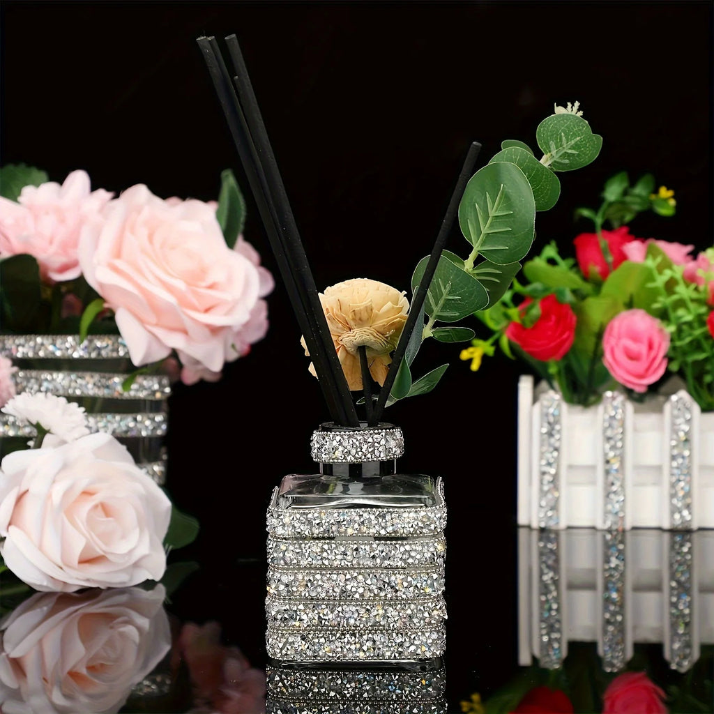 Rhinestone Ribbon Self Adhesive Ribbon Roll Glitter Ribbons Bling Rhinestone Ribbon for DIY Art Crafts