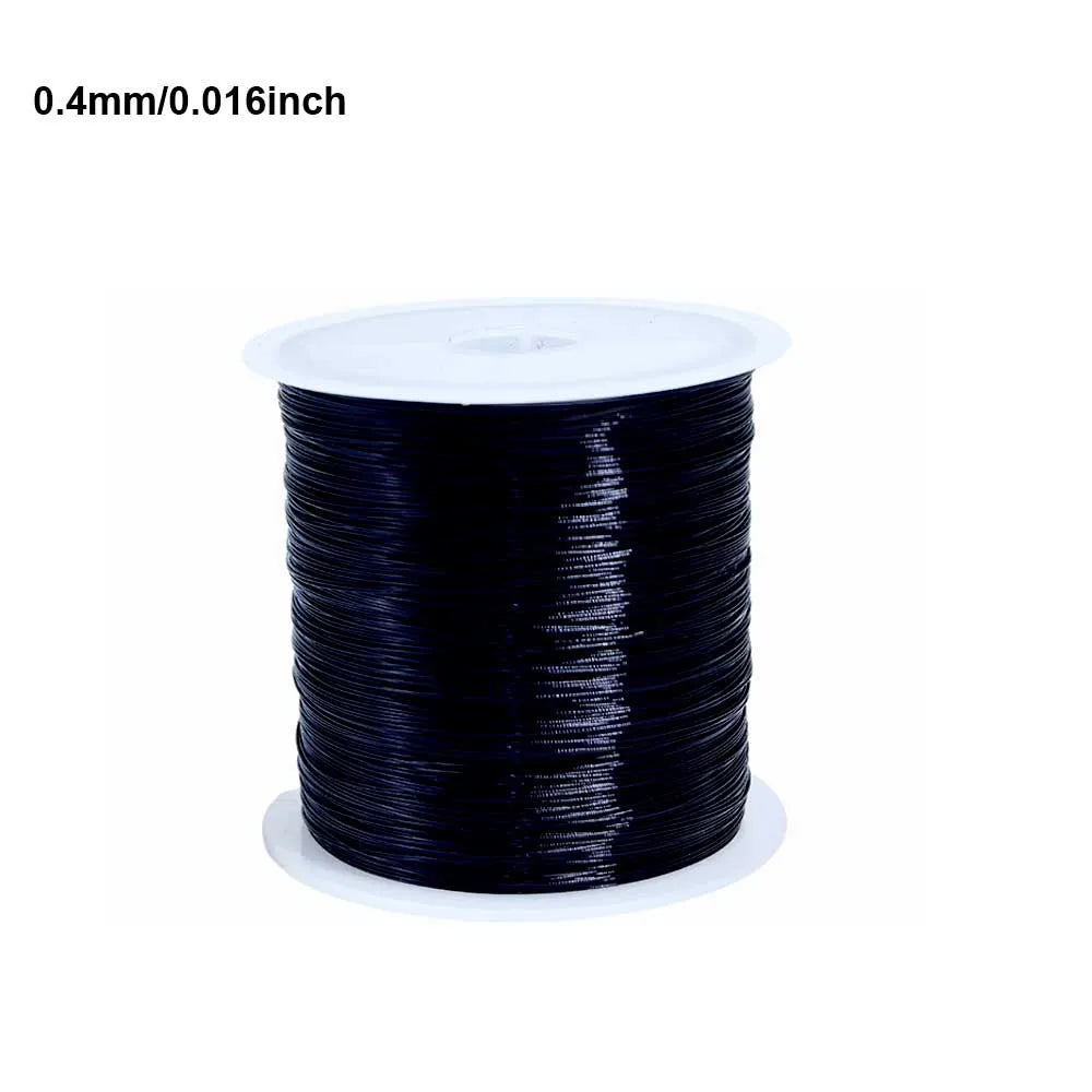 100M/Roll 0.3/0.4mm Color Metal Wire For Bracelet Necklace DIY Colorfast Beading Wire Jewelry Cord String Handcraft Making