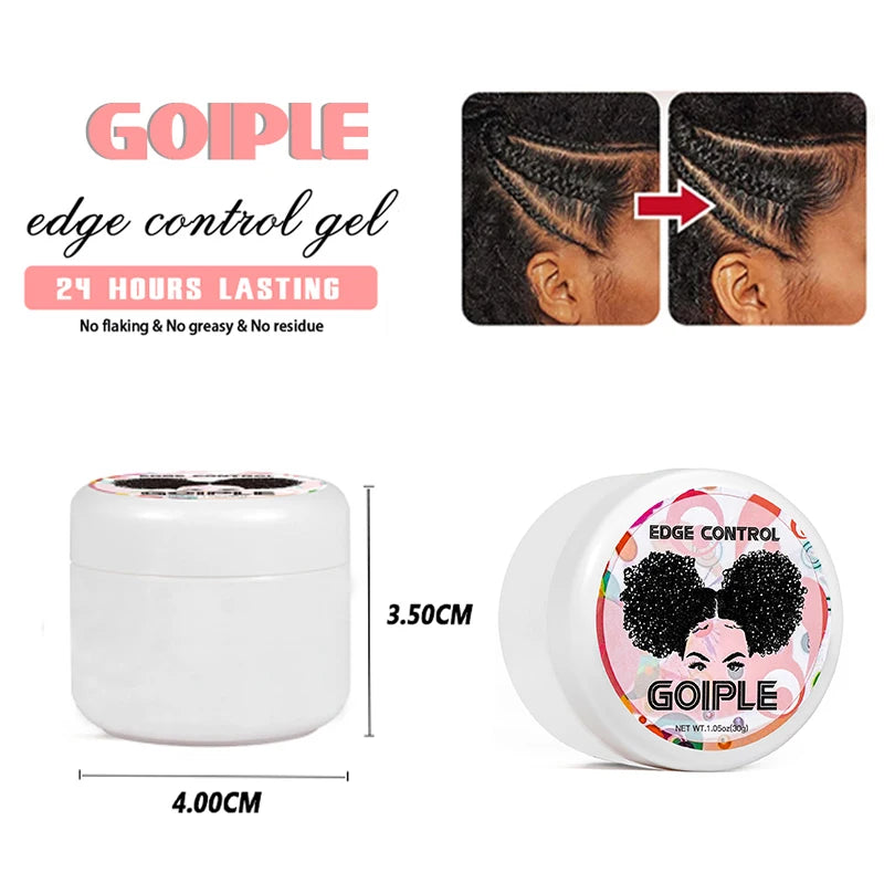 Hair Brush Slick Back Hair Brush Hair Styling Comb Edge Control Gel Edge Control Brush Hair Wax Styling Gel for Edge Control