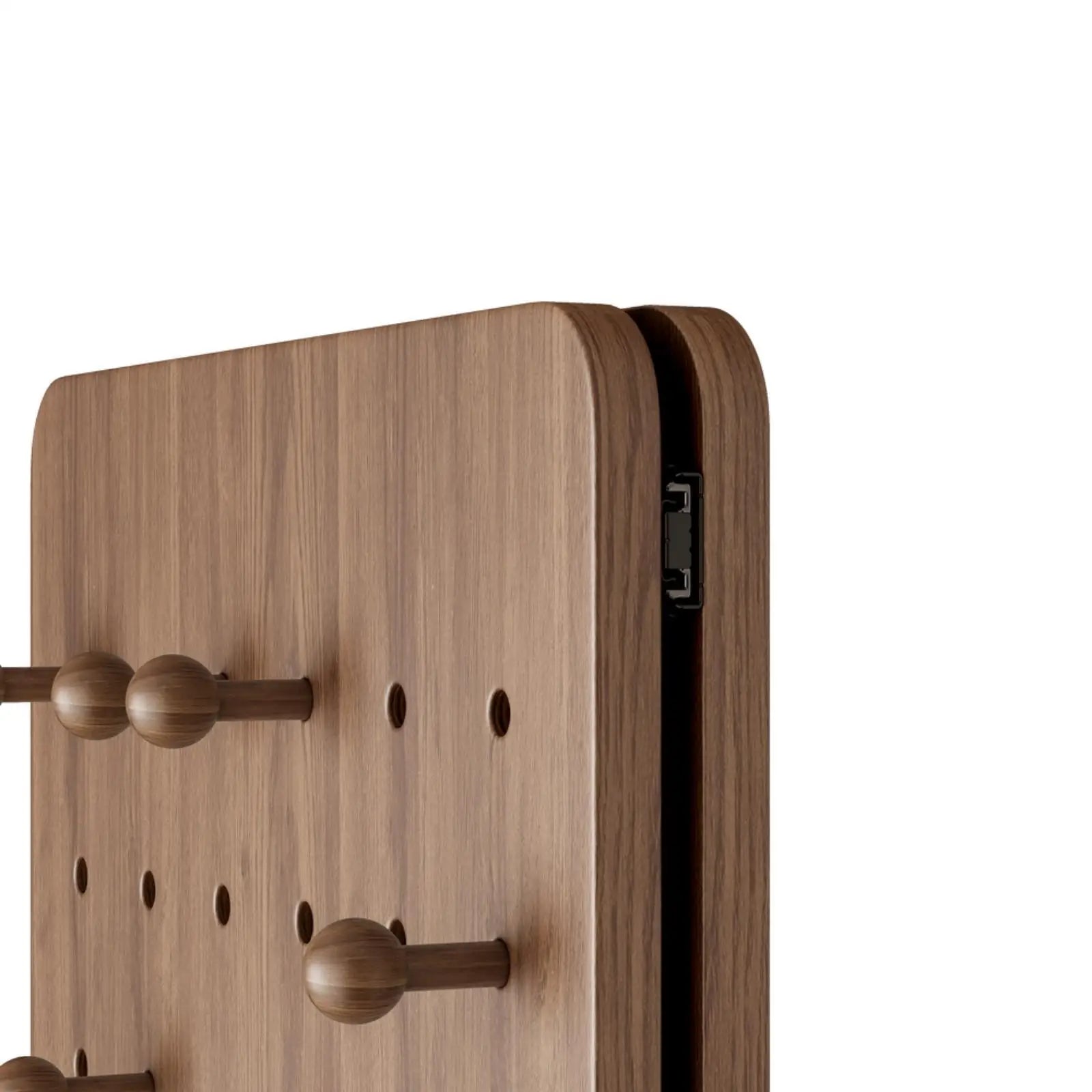Wall Mounted Full Body Mirror with Storage Multifunctional Wooden Frame Mirror Panel for Living Room Bedroom