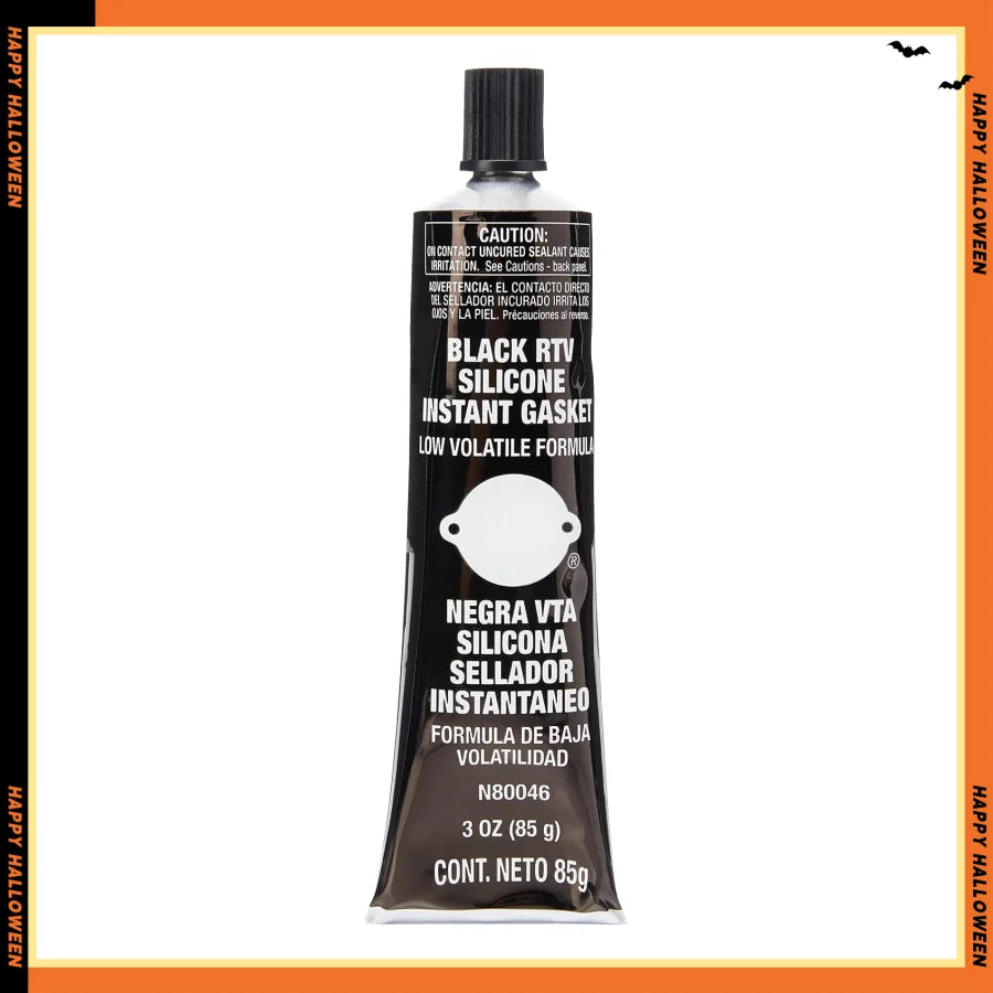 Black Silicone Sealant - 3 oz Tube for DIY Waterproofing and Repairs
