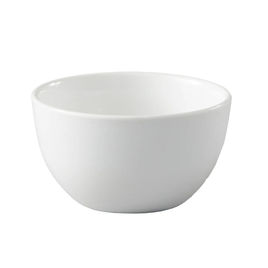 Ceramic Dip Bowl Set with Acacia Wood Tray - Chips & Veggie Platter for Entertaining