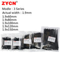 500pcs Self-Locking Nylon Cable Ties 2.5*100/150/200 3.5*250 4.5*300 Plastic Zip Loop Wire 4-6-8-10-12inch Wrap Fixed Binding
