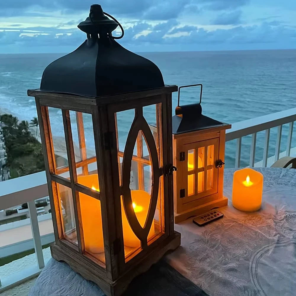 Flickering Flameless Candles 3X Battery Operated Flickering Led Candles Flameless Wax Pillar Candles Light Waterproof Pillar Led