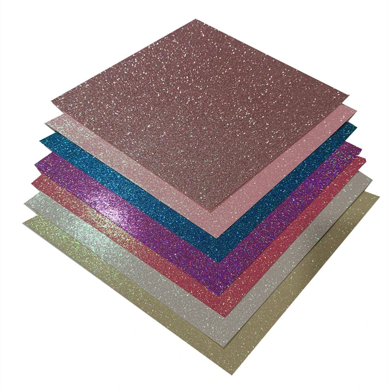 Glitter Cardstock Paper, Sparkly, Shinny Craft Paper, DIY Party, Graduation Decor, 10 Sheets