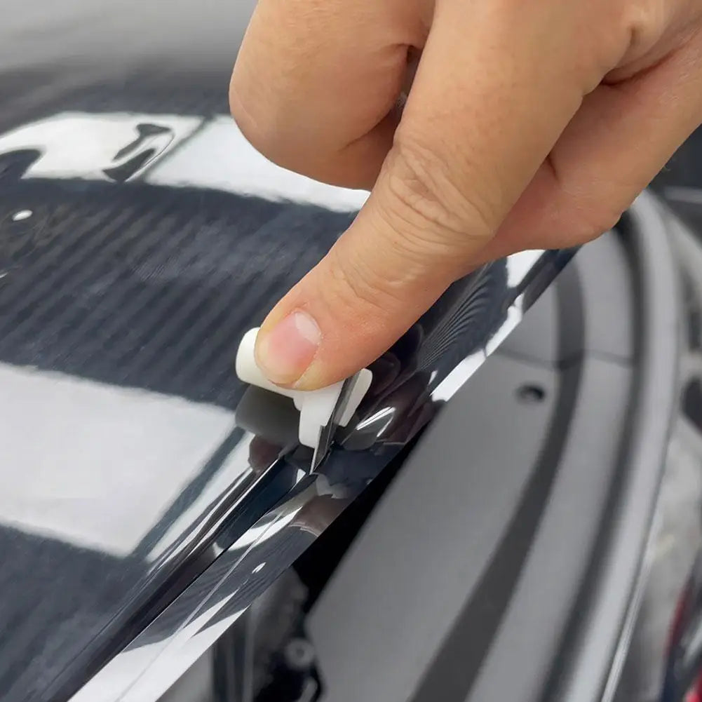 Precision Edge Trimming Tool with Magnet for 9mm Utility Knives Car Wrapping Carbon Film Graphic PPF Consistent Cutting