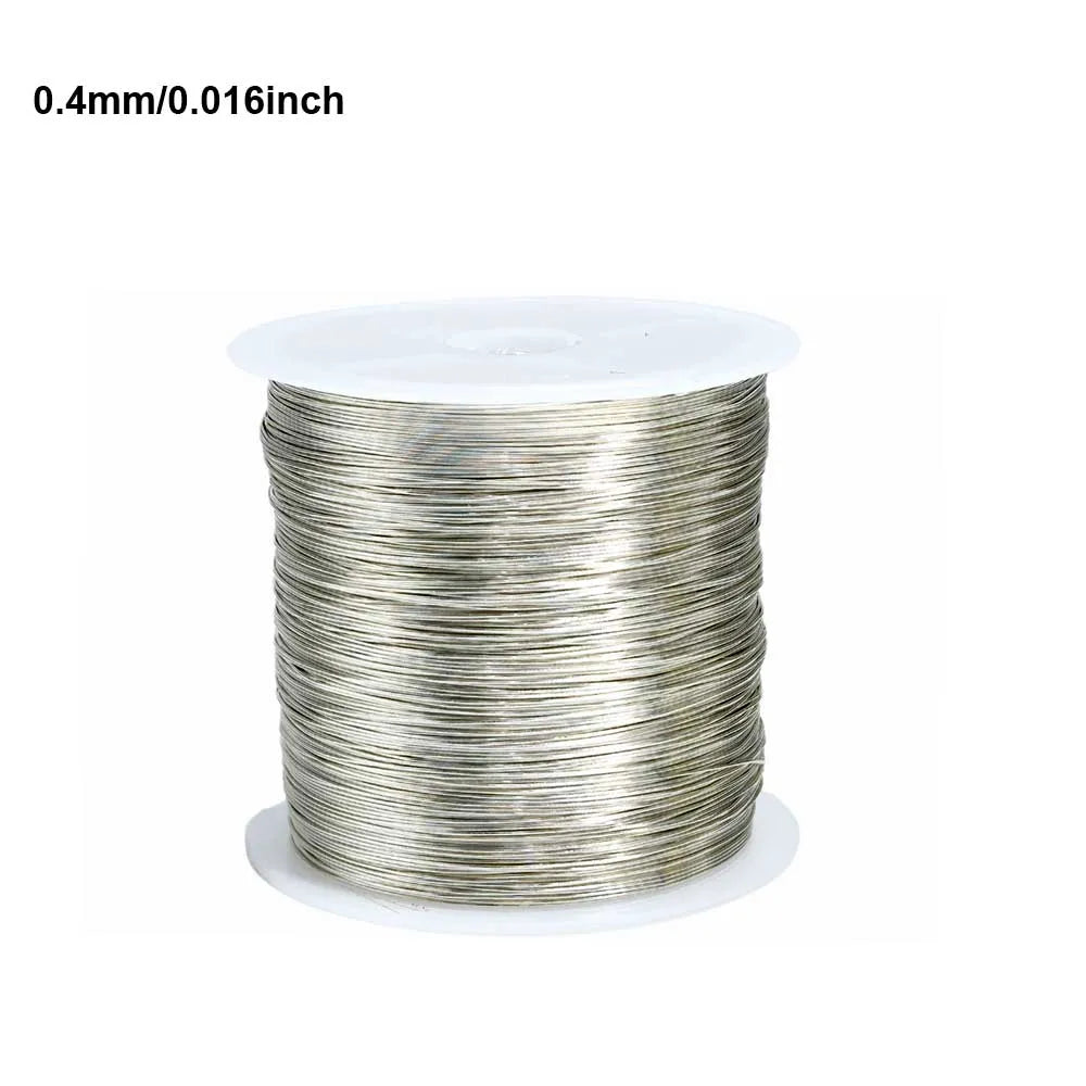 100M/Roll 0.3/0.4mm Color Metal Wire For Bracelet Necklace DIY Colorfast Beading Wire Jewelry Cord String Handcraft Making